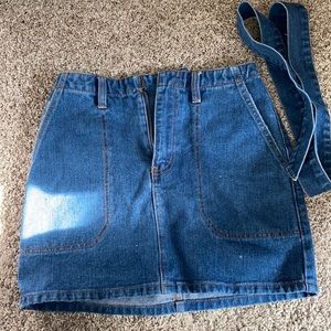 Denim skirt!